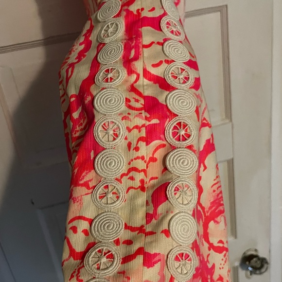 Lilly Pulitzer Size 6 Pink Shift Dress - Picture 2 of 5